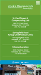 Mobile Screenshot of dyckspharmacists.com